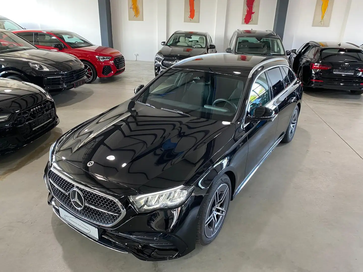 Mercedes-Benz E 220 T d AMG Line Advanced/DIS/´19/ Noir - 2