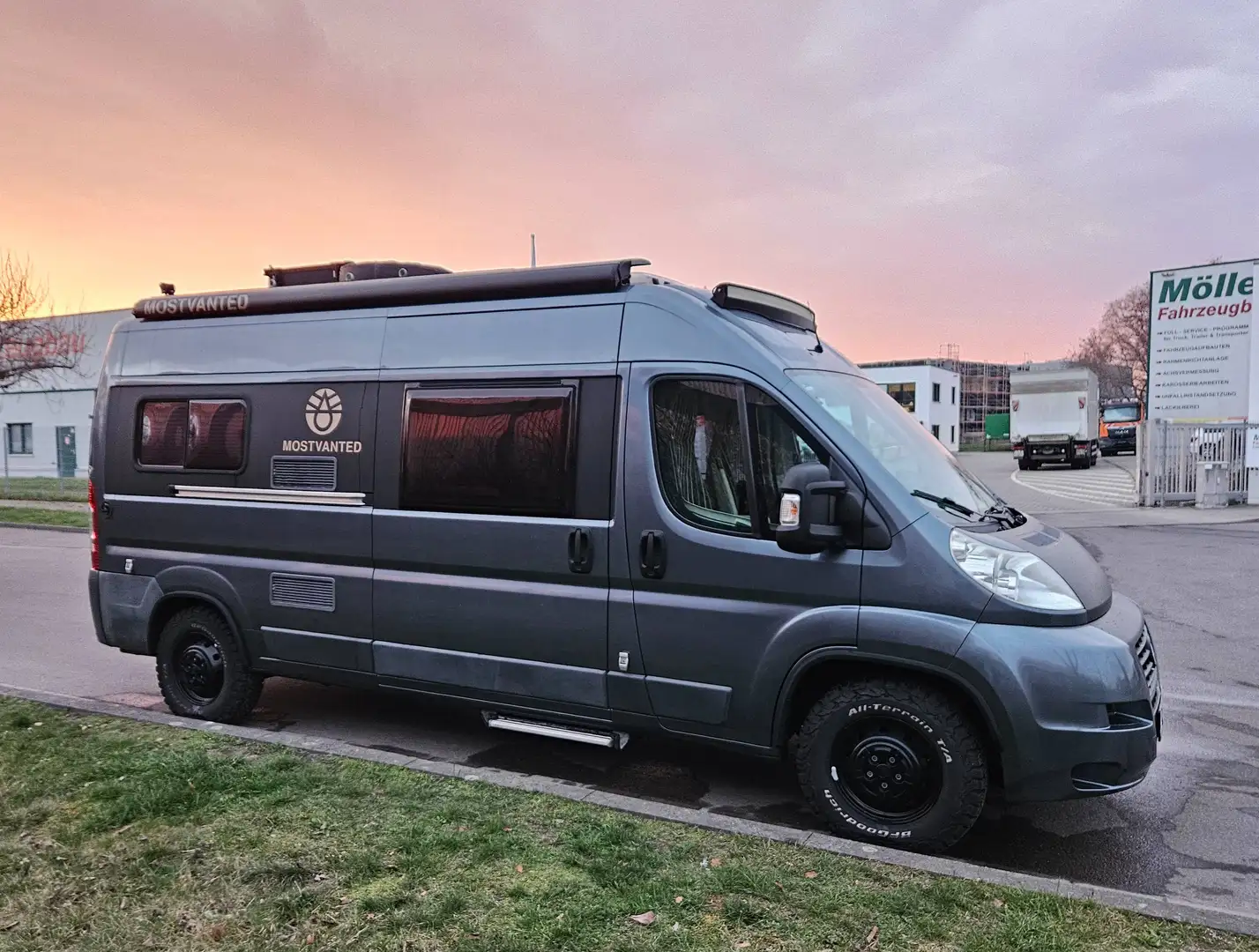 Caravans-Wohnm Pössl Pössl LMC Offroad / Fiat Ducato Blau - 2