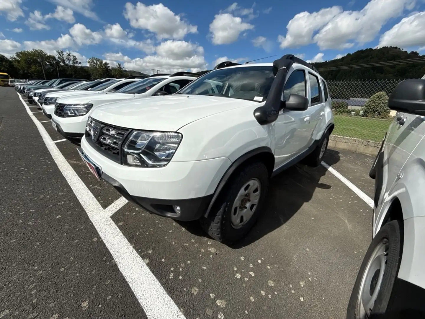 Dacia Duster 1.5 DCI 110CH AMBIANCE 4X4 EURO6 Blanc - 2