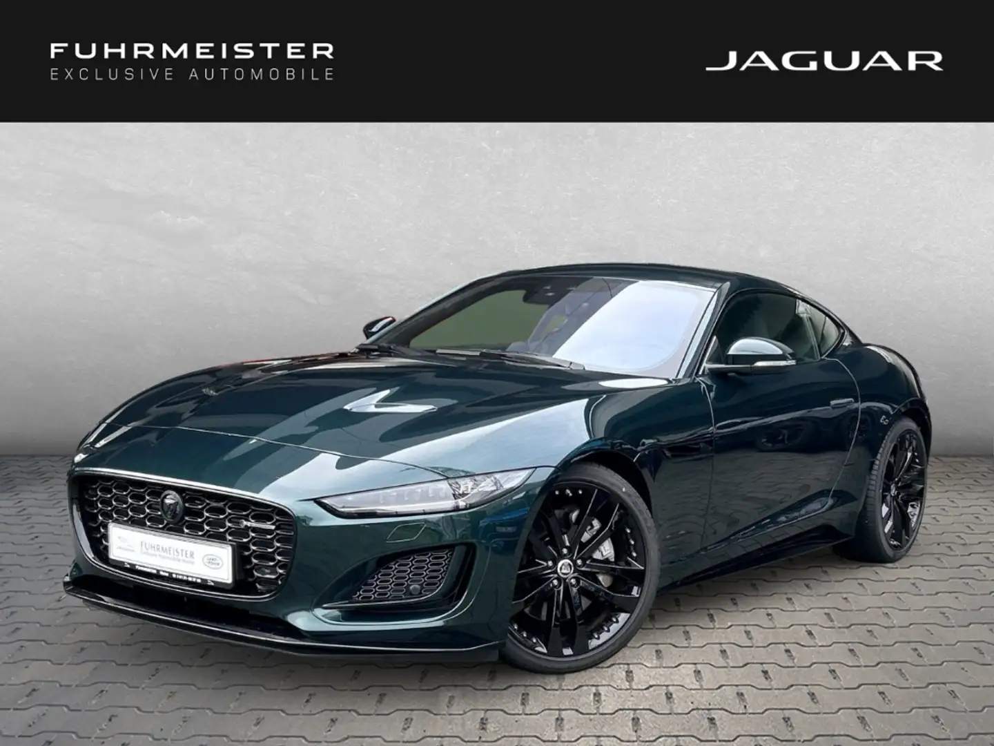 Jaguar F-Type Coupe P300 R-Dyn.British Racing Black Pack Verde - 1