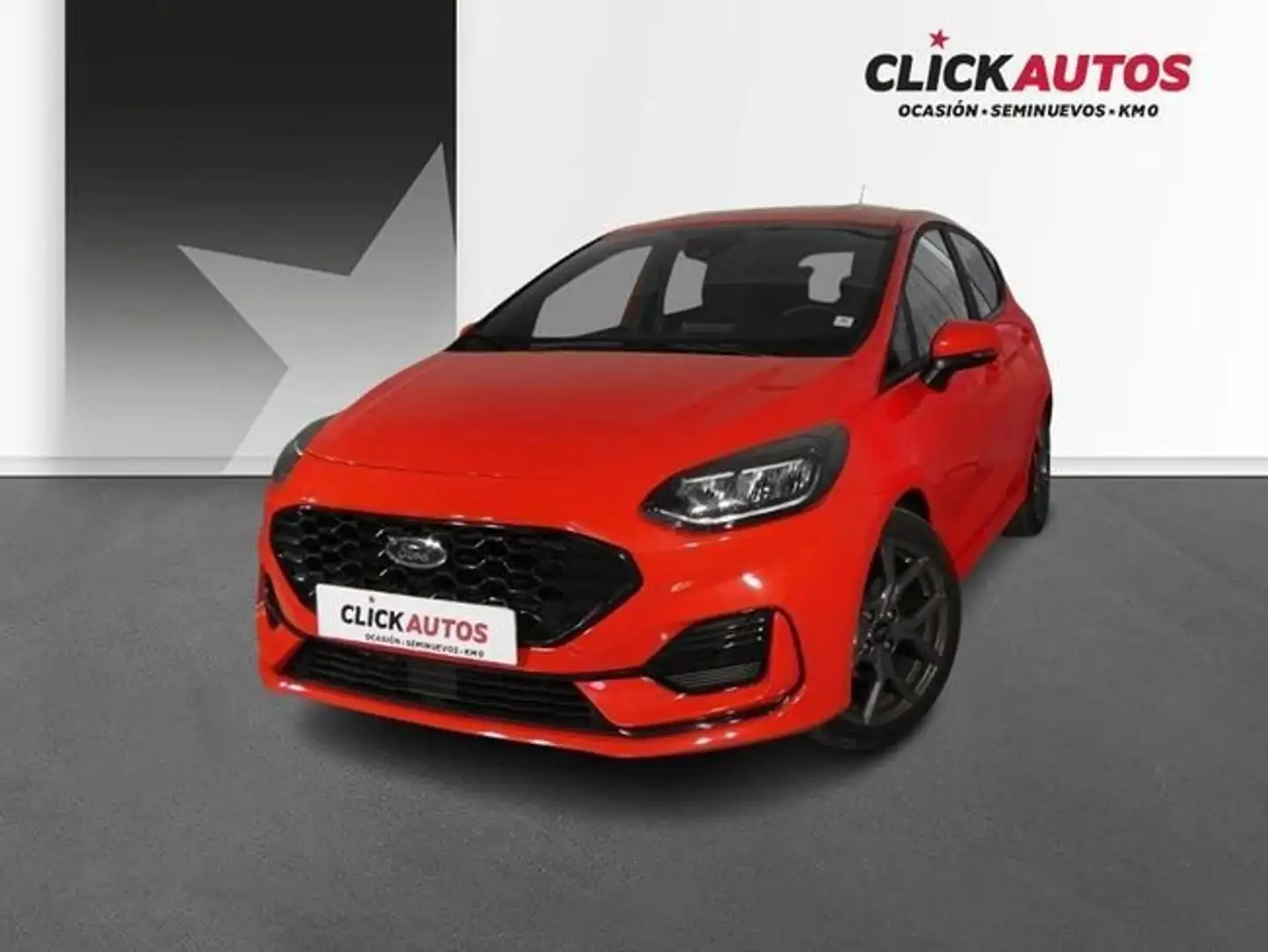 Ford Fiesta 1.0 Ecoboost 125CV MHEV STLine Rojo - 1