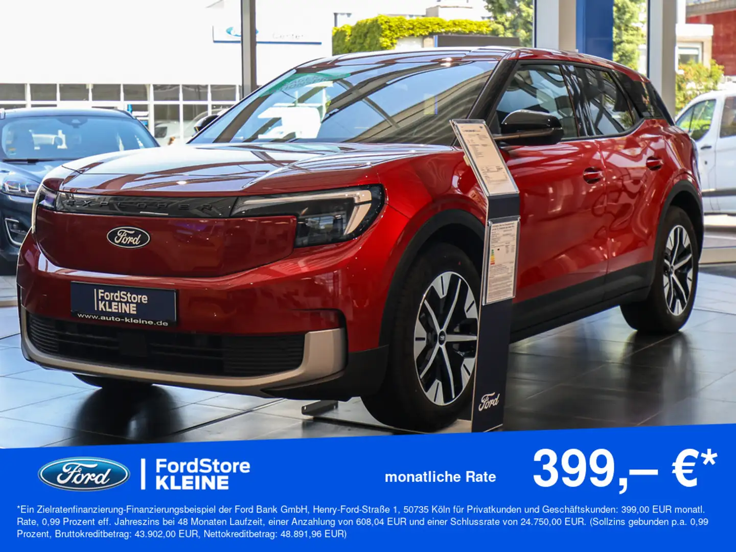 Ford Explorer Extended Range 79kWh RWD Rouge - 1