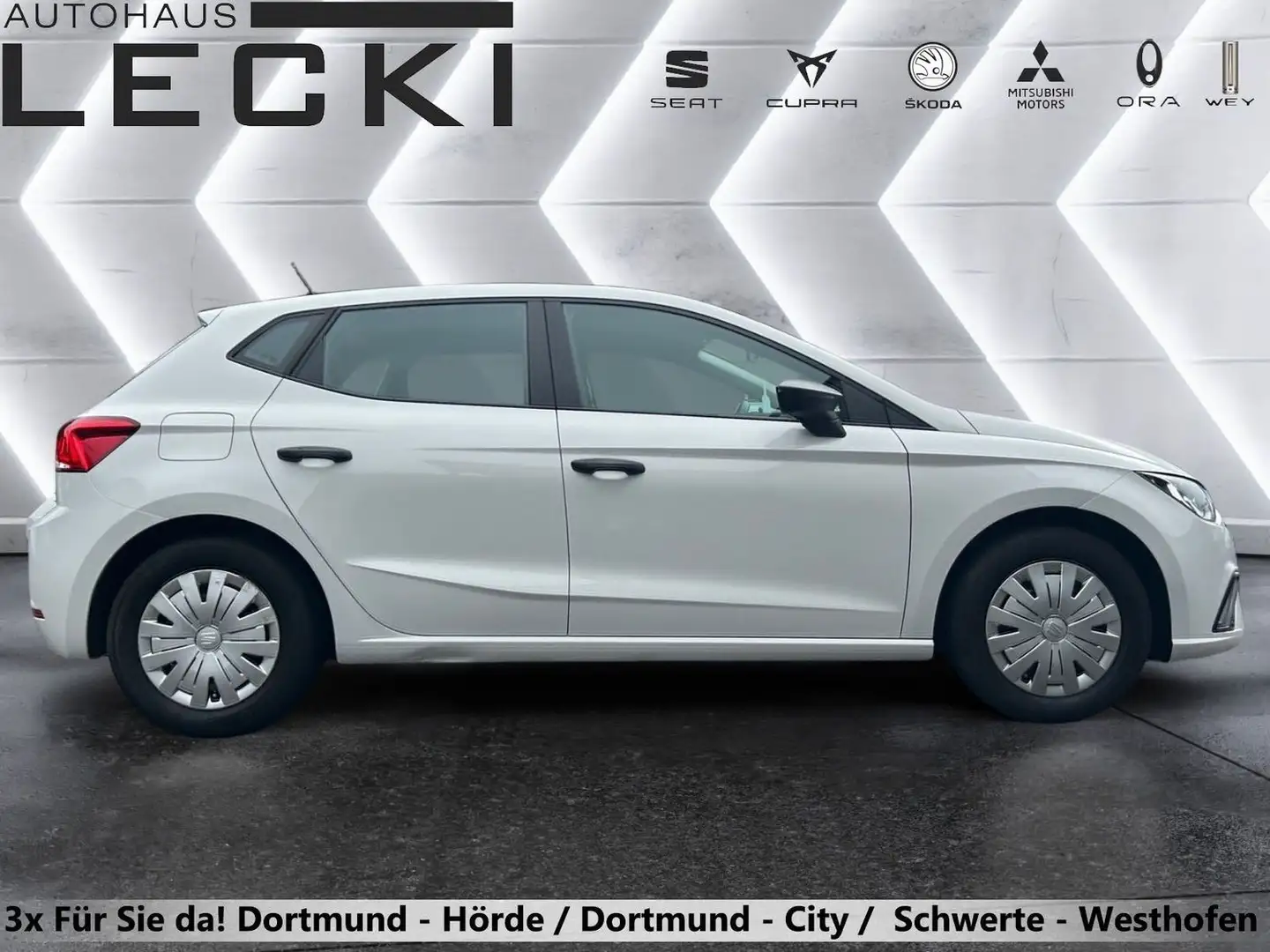 SEAT Ibiza Reference 1.0 MPi *PDC*KLIMA*DAB*MFL*NSW* Weiß - 2