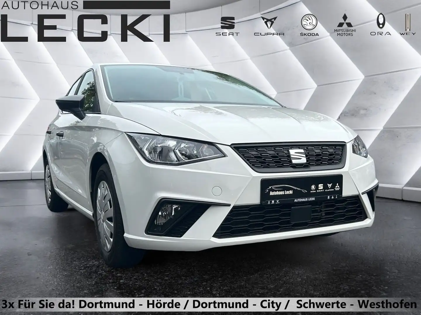 SEAT Ibiza Reference 1.0 MPi *PDC*KLIMA*DAB*MFL*NSW* Weiß - 1