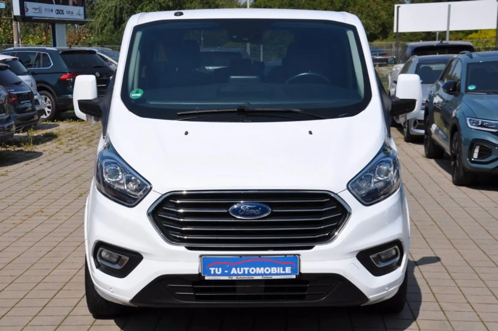 Ford Tourneo Custom Tourneo Custom 310 L2 TiTANiUM NAV-KAM-AHK-SPURH-1 Weiß - 2