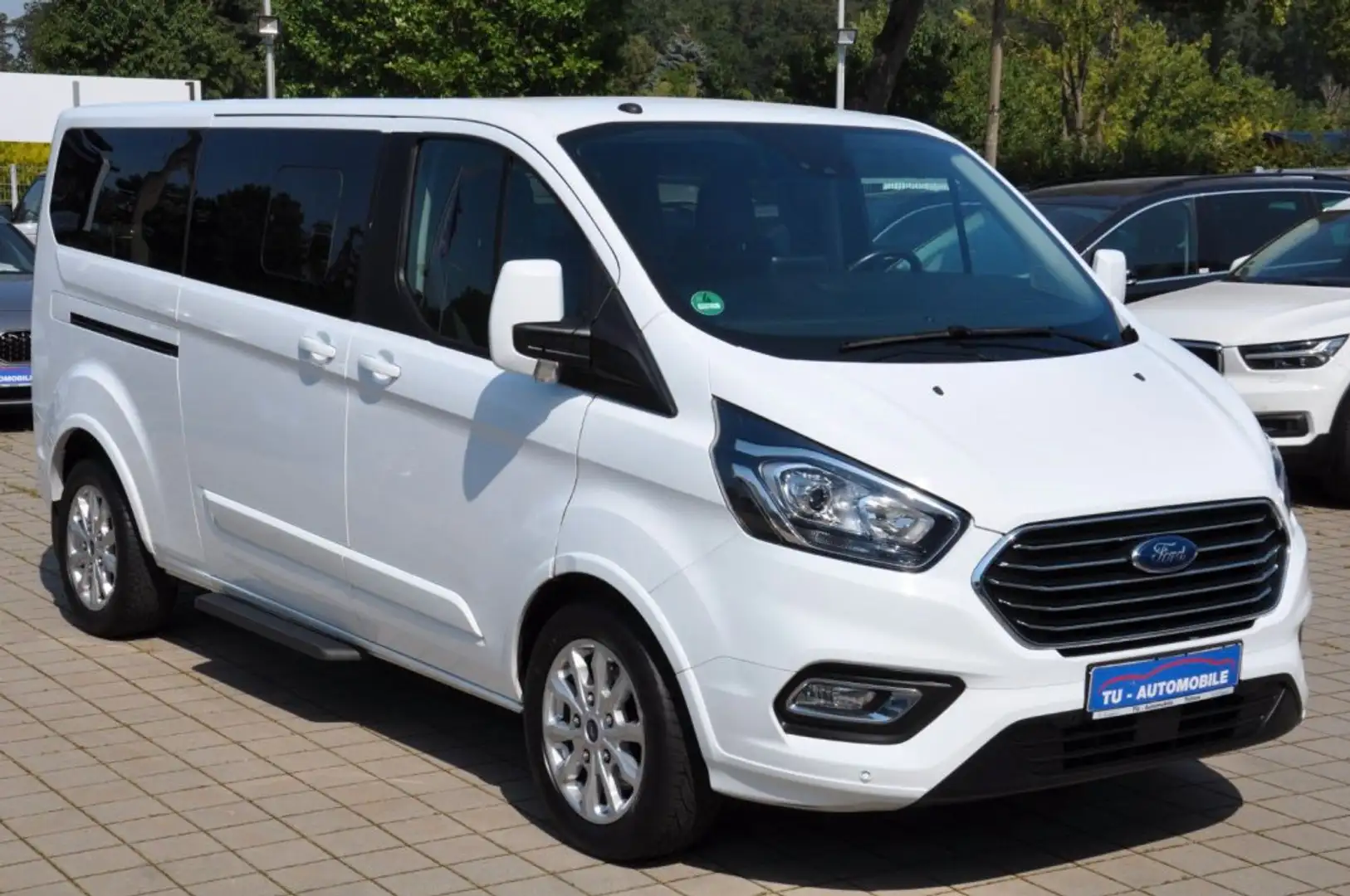 Ford Tourneo Custom Tourneo Custom 310 L2 TiTANiUM NAV-KAM-AHK-SPURH-1 Weiß - 1