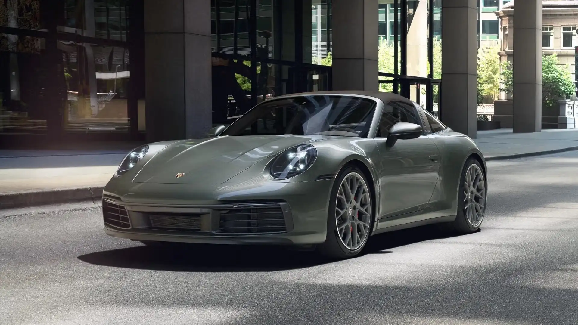 Porsche 992 .1 Targa 4S | 20" RS-Spyder |4-way SportSt |Camera Grün - 1