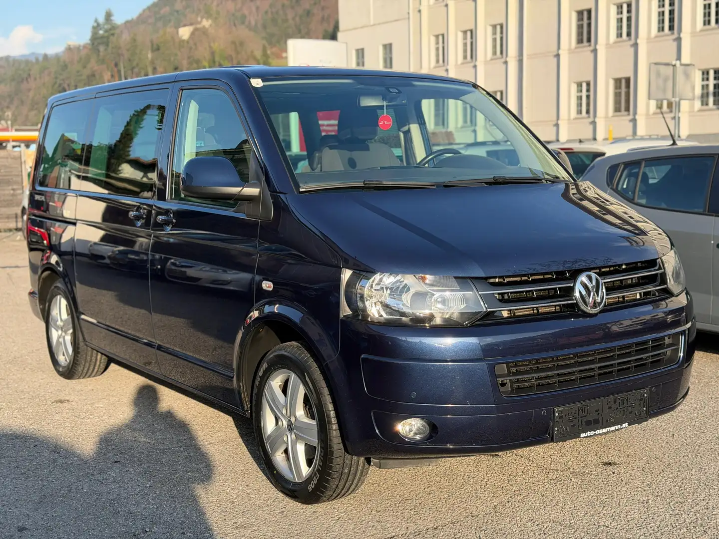 Volkswagen T5 Multivan Special 2.0TDI 1.Besitz 7 Sitzer TÜV NEU ZR NEU Blau - 1