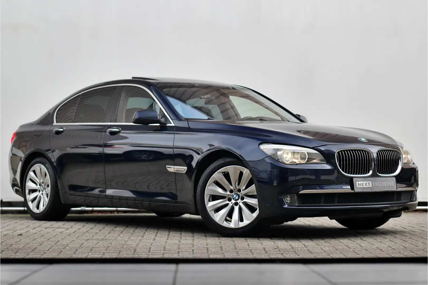 BMW Active Hybrid 7 750i ActiveHybrid | Pano | Head-up | Verkoeling | Modrá - 2