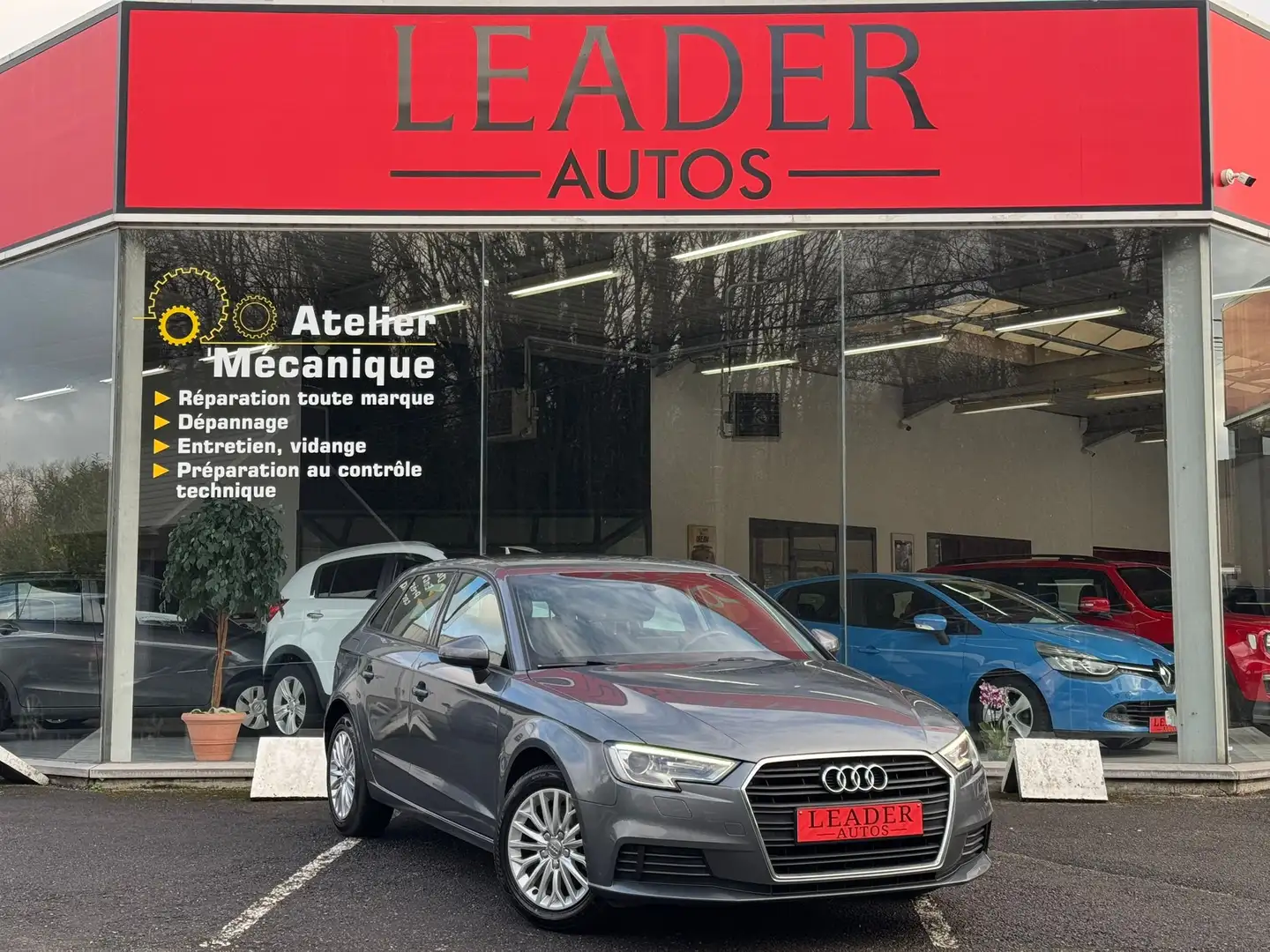 Audi A3 🟩1.6 DIESEL 110CV - GPS - CRUISE Gris - 1