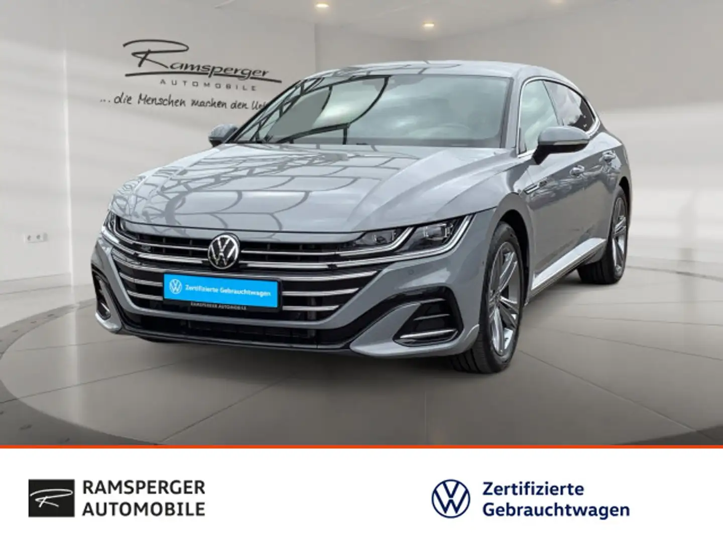 Volkswagen Arteon 2.0 TDI DSG R-Line 4M. AHK Grau - 1