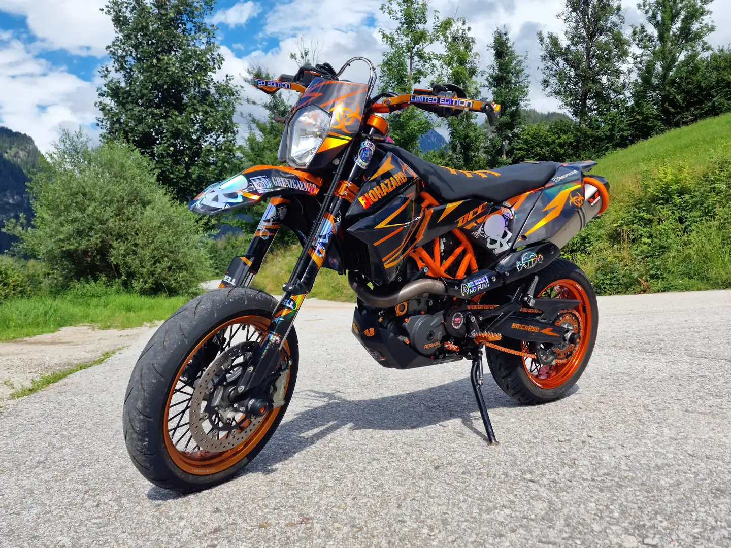 KTM 690 SMC R Pomarańczowy - 1