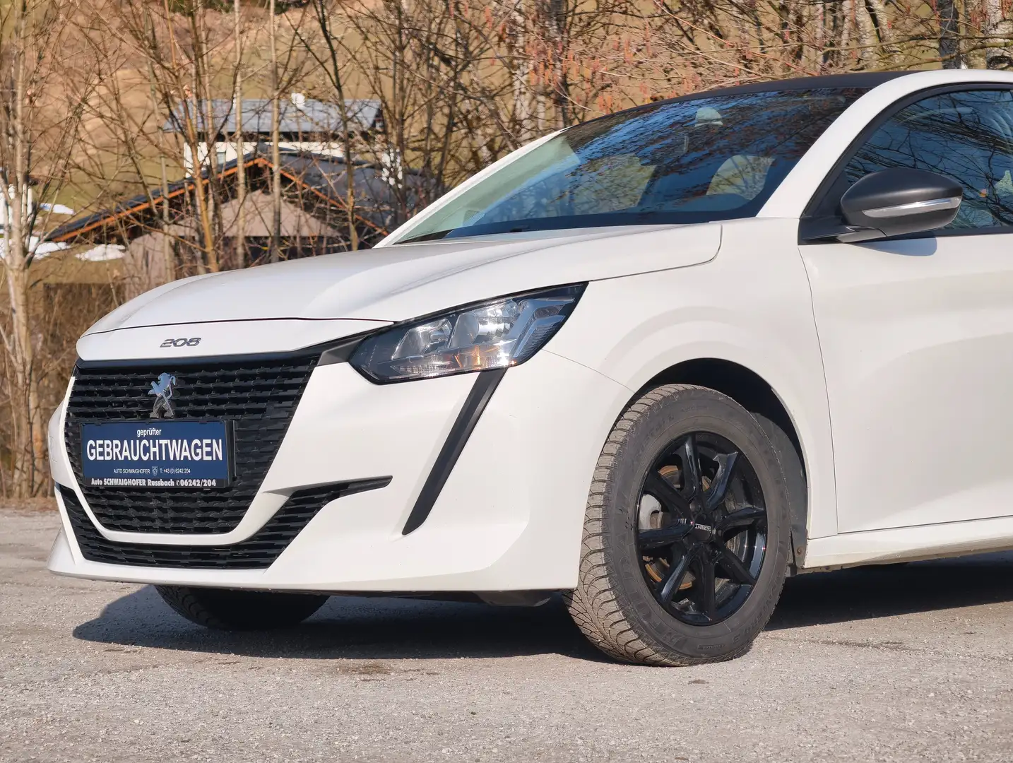 Peugeot 208 Like Weiß - 2