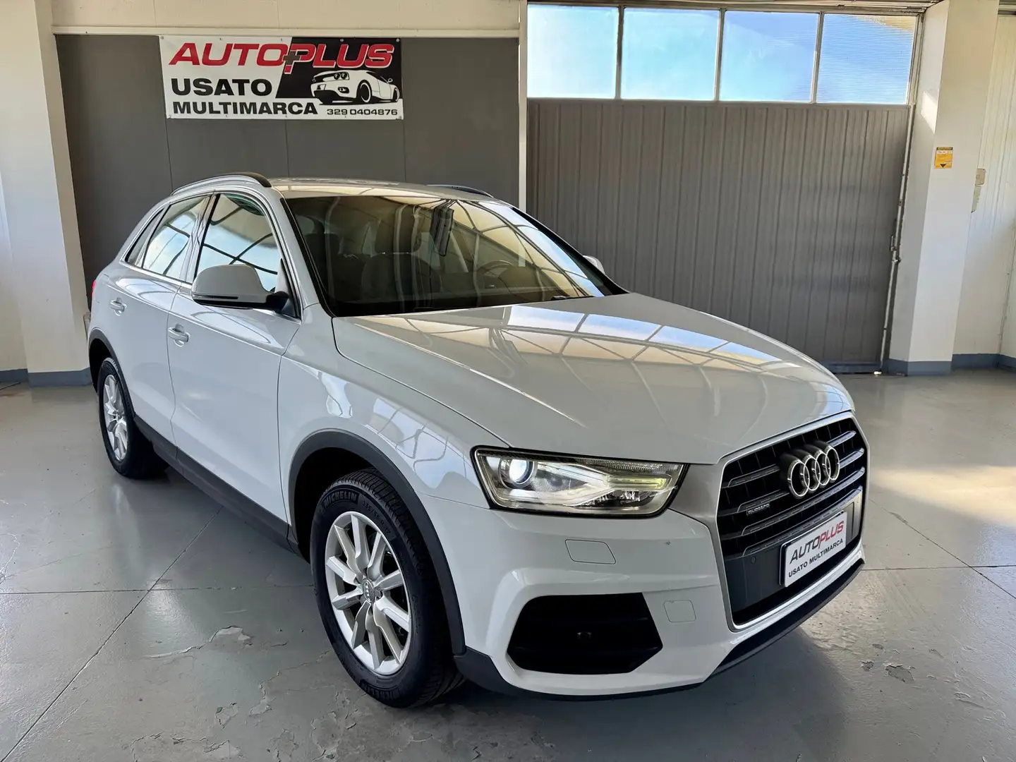 Audi Q3 2.0tdi QUATTRO Sport 150cv s-tronic Bianco - 1