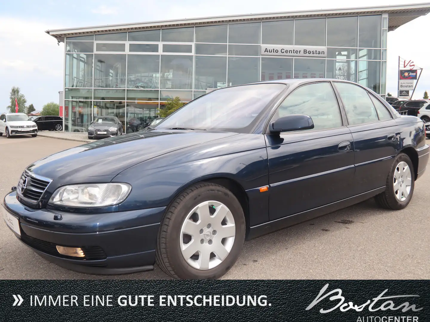 Opel Omega 2.2/KLIMA/XENON/LÜCKENLOS SCHECKHEFT Albastru - 1