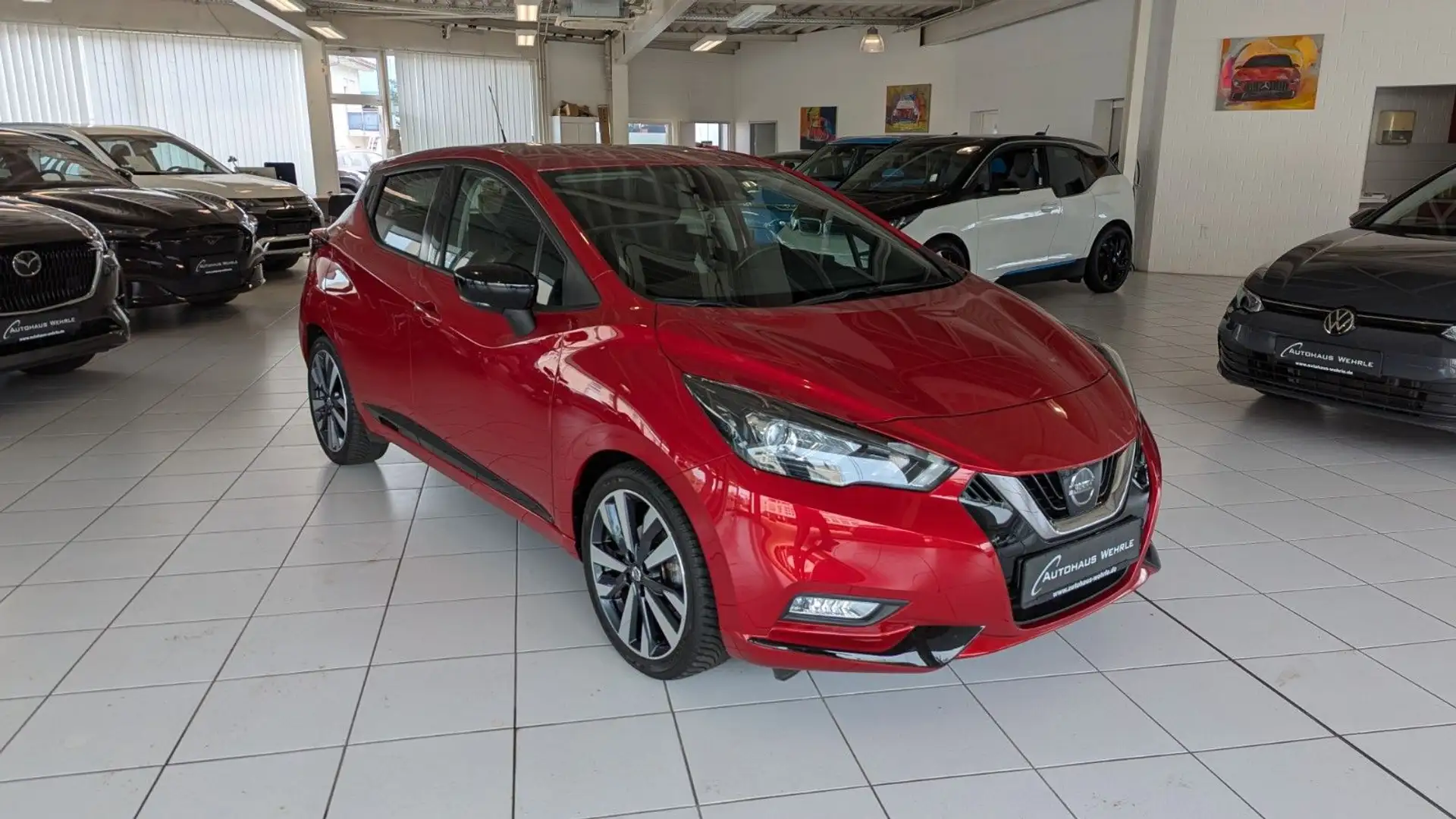 Nissan Micra N-Design *DAB*LED*Kamera*SHZ*PDC*Tempomat* Rouge - 2