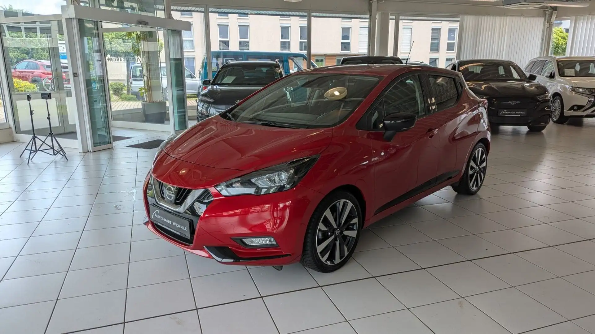 Nissan Micra N-Design *DAB*LED*Kamera*SHZ*PDC*Tempomat* Rouge - 1