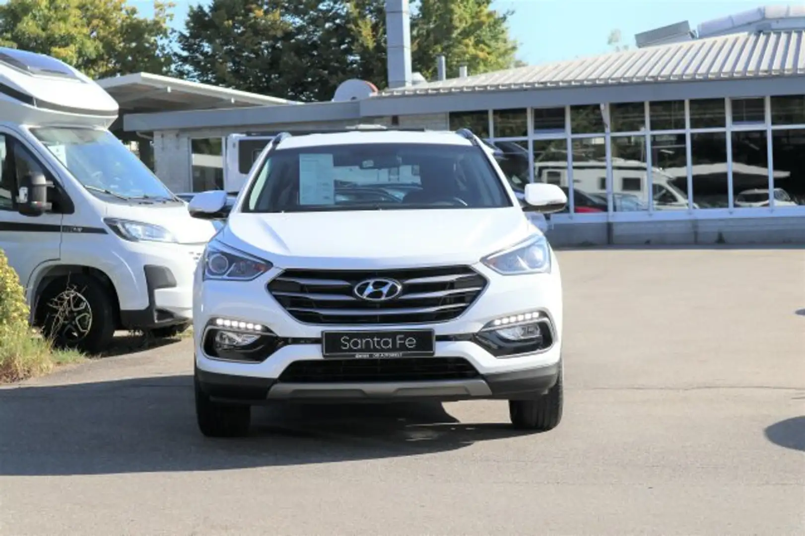 Hyundai SANTA FE Santa Fe 2.4 Family Klima/BC/Tempomat/L-R Sensor Blanc - 2