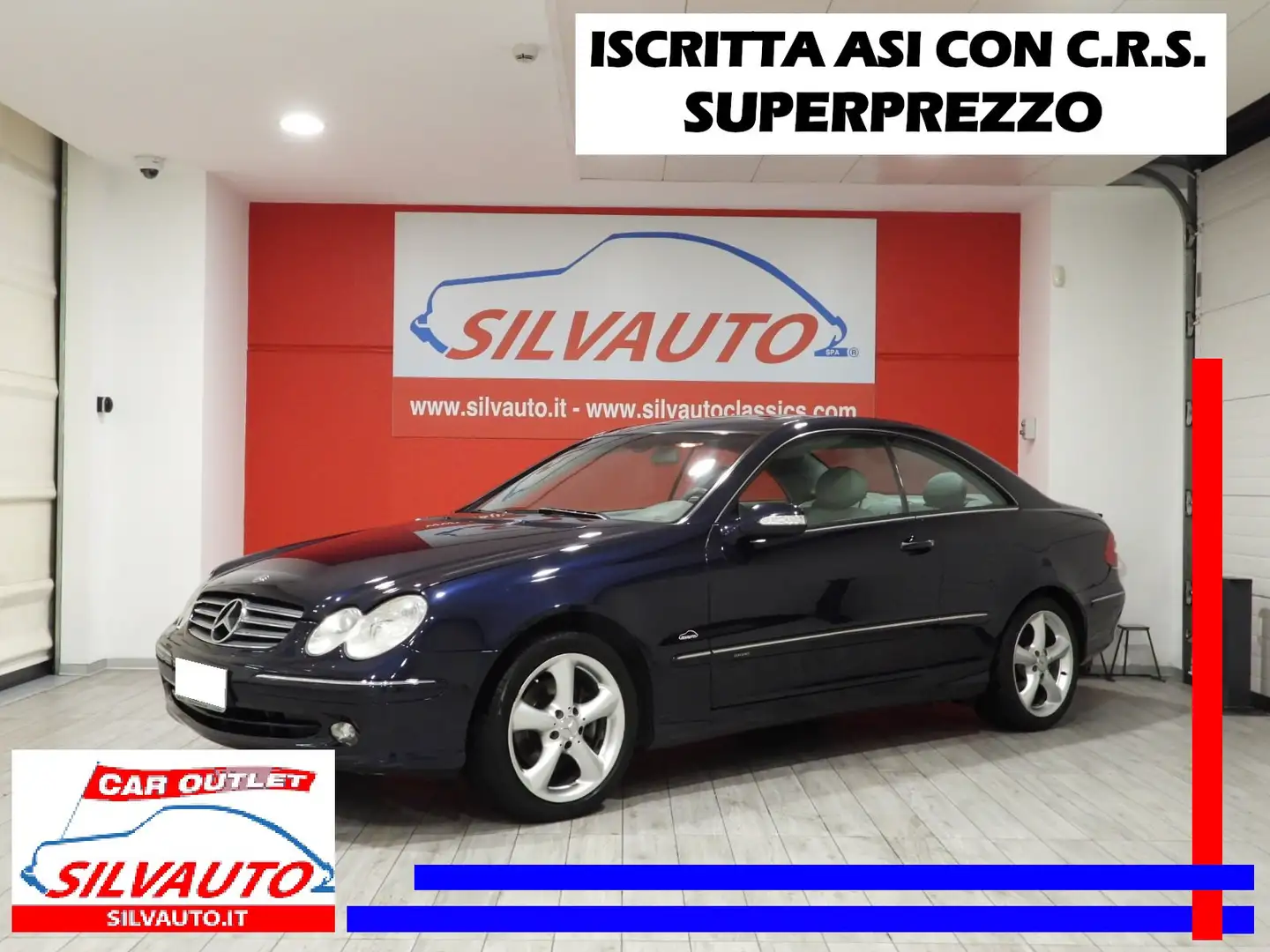 Mercedes-Benz CLK 320 R209 ELEGANCE 218 CV CAMBIO AUTOMATICO (2002) Blau - 1