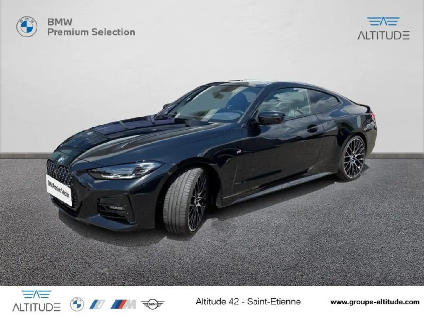 BMW 420 420iA 184ch M Sport Blanc - 1