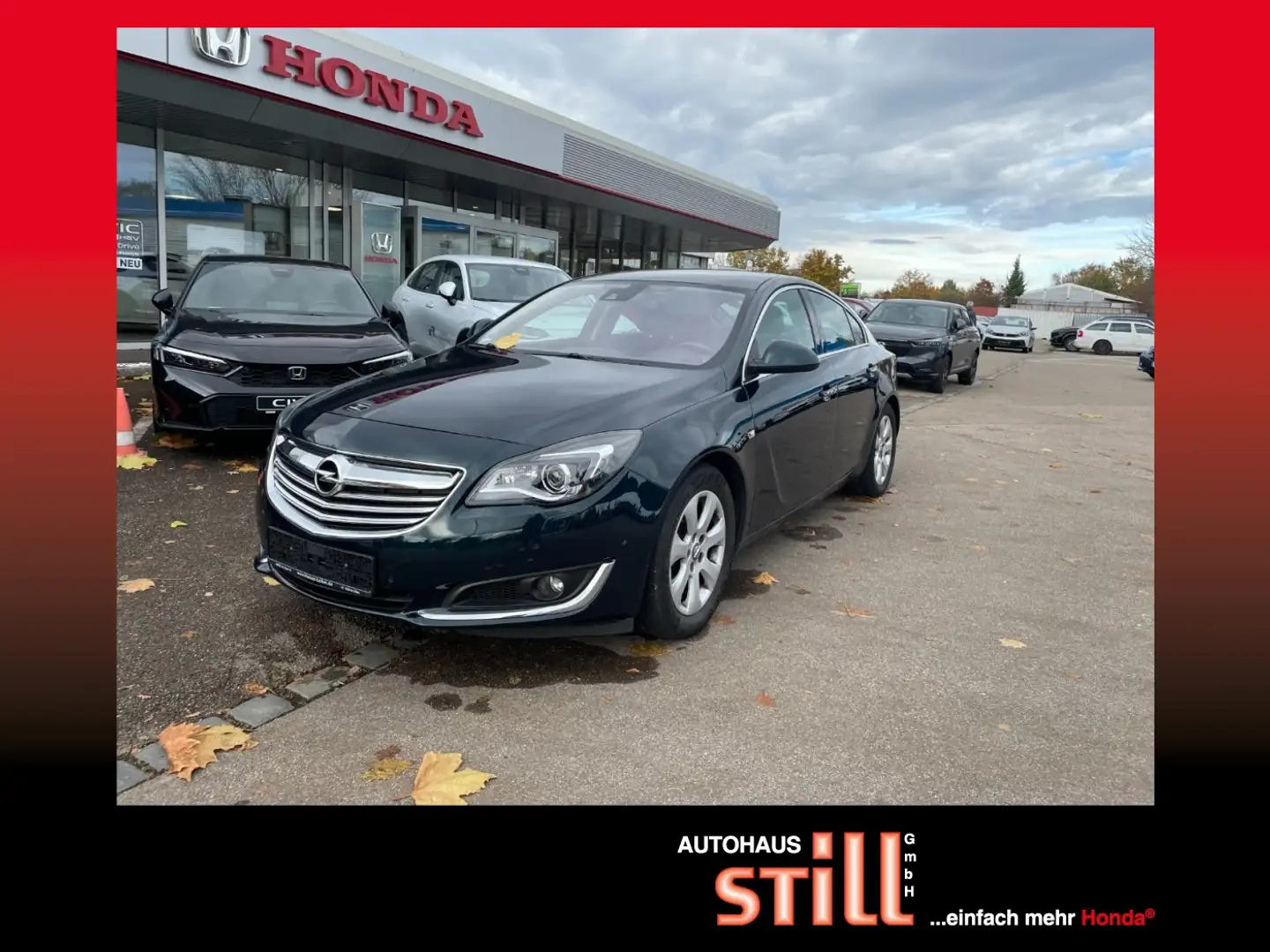 Opel Insignia A 1.6 Turbo ecoFlex Innovation Navi SHZ Grün - 1