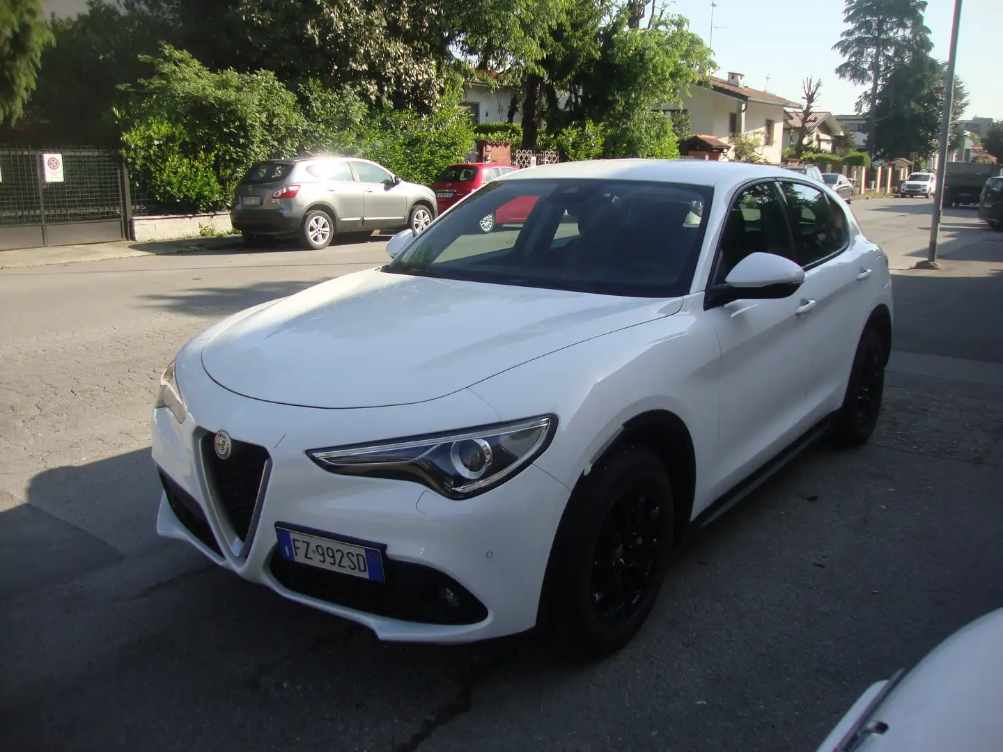 Alfa Romeo Stelvio 2.2 turbodiesel auto Bianco - 2