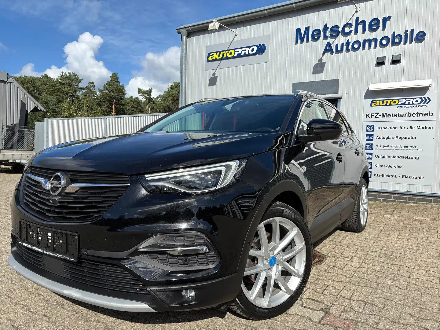Opel Grandland X Ultimate *Memory-Sitz* AHK*Navi*Tot-Winkel* Schwarz - 1