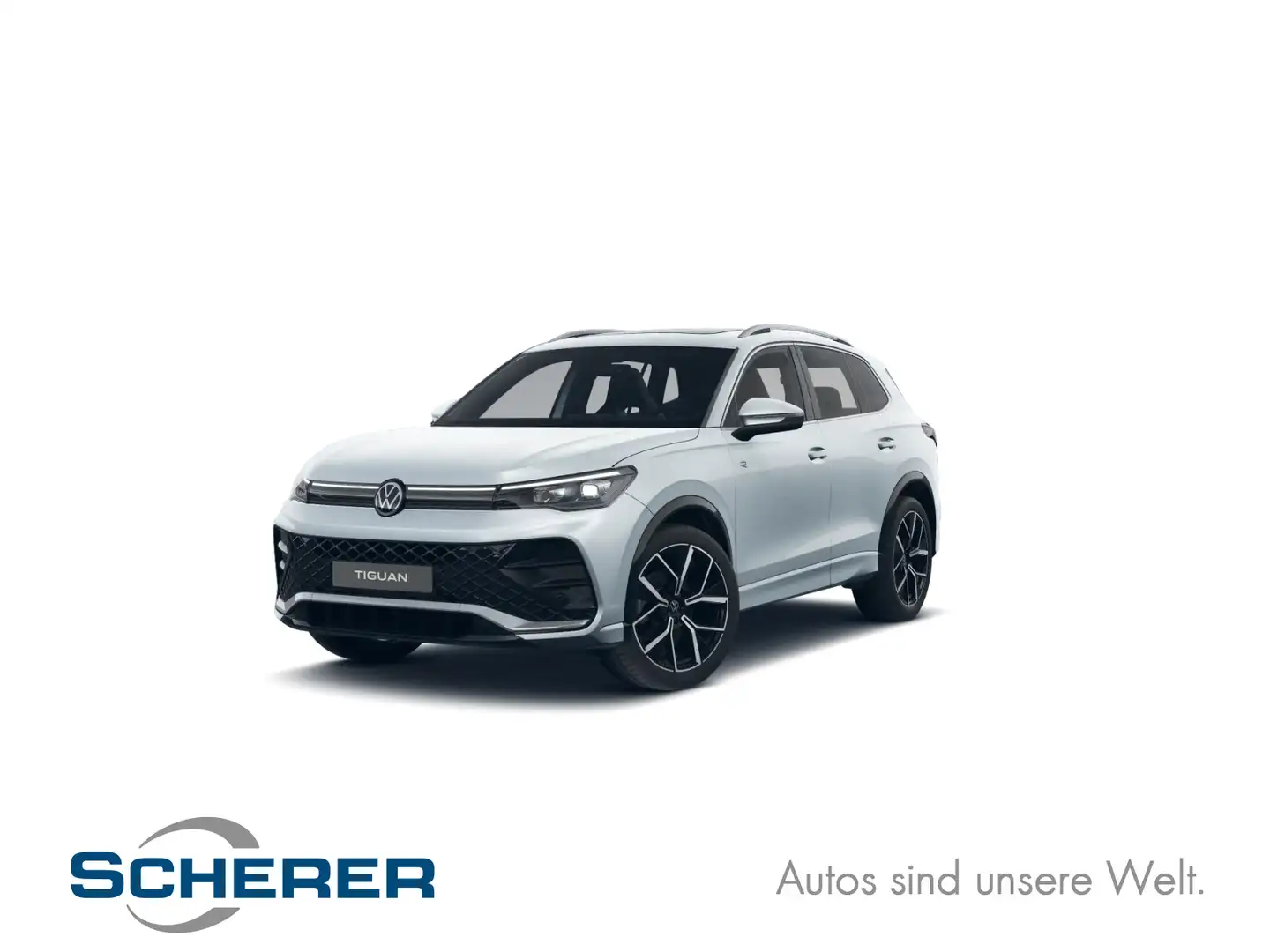 Volkswagen Tiguan 1.5 eTSI DSG R-Line Pano+ACC+Kamera+Navi+ Silber - 1