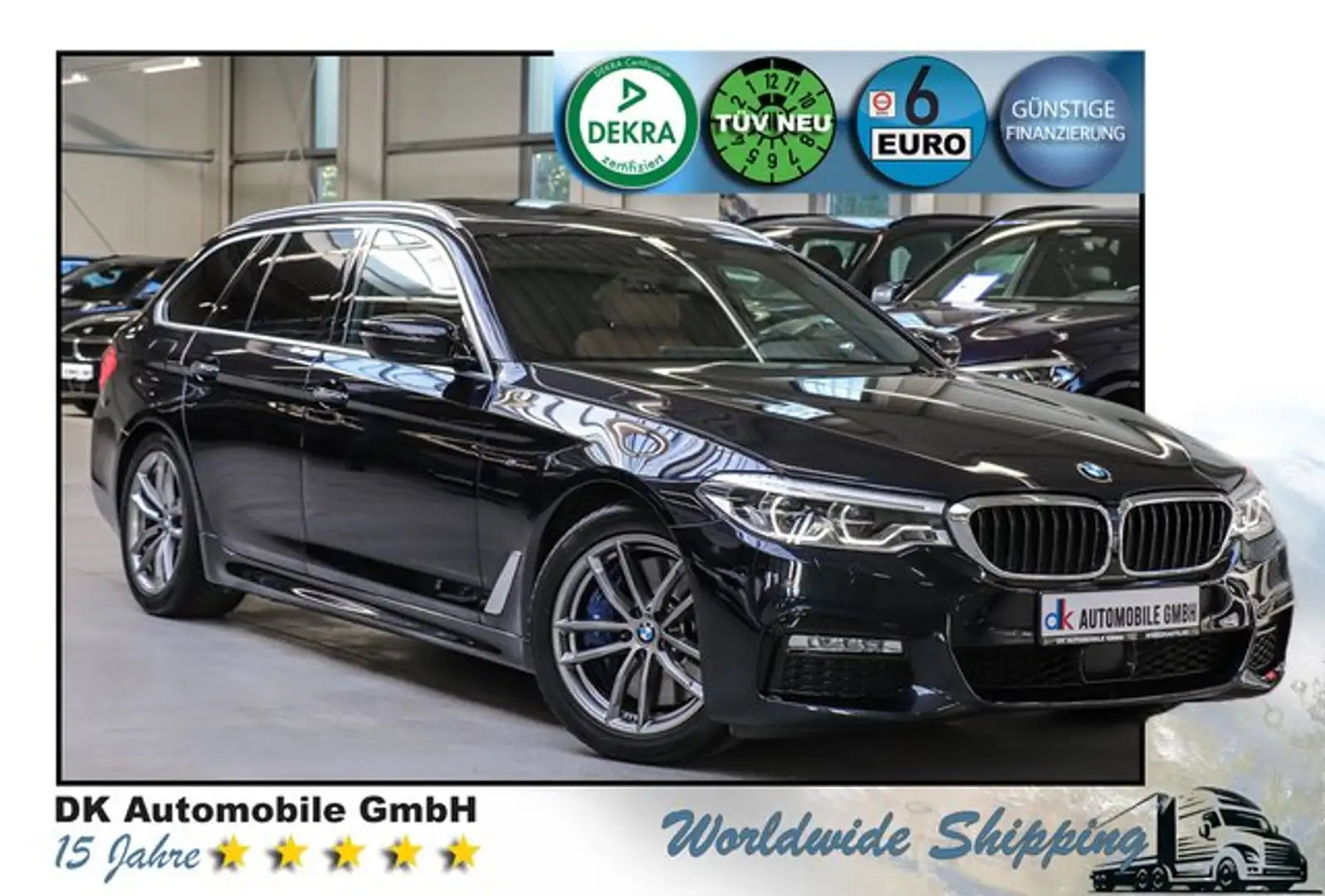 BMW 540 d xDrive Touring Sport-Aut///M SPORT/HARMAN/ Schwarz - 1
