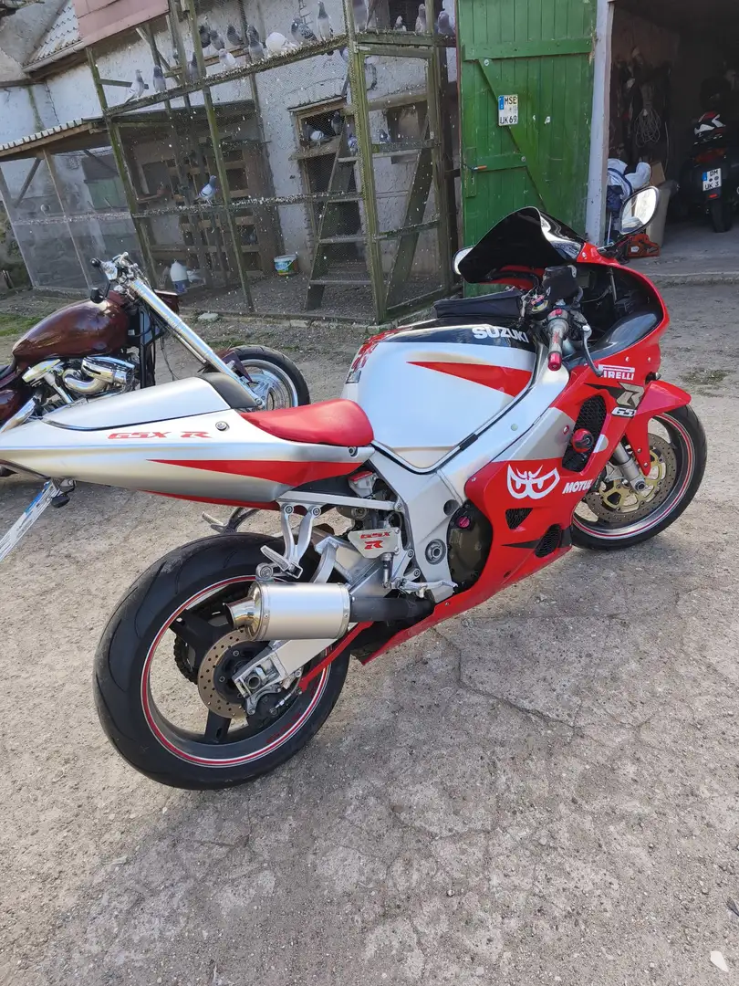 Suzuki GSX-R 750 Piros - 2