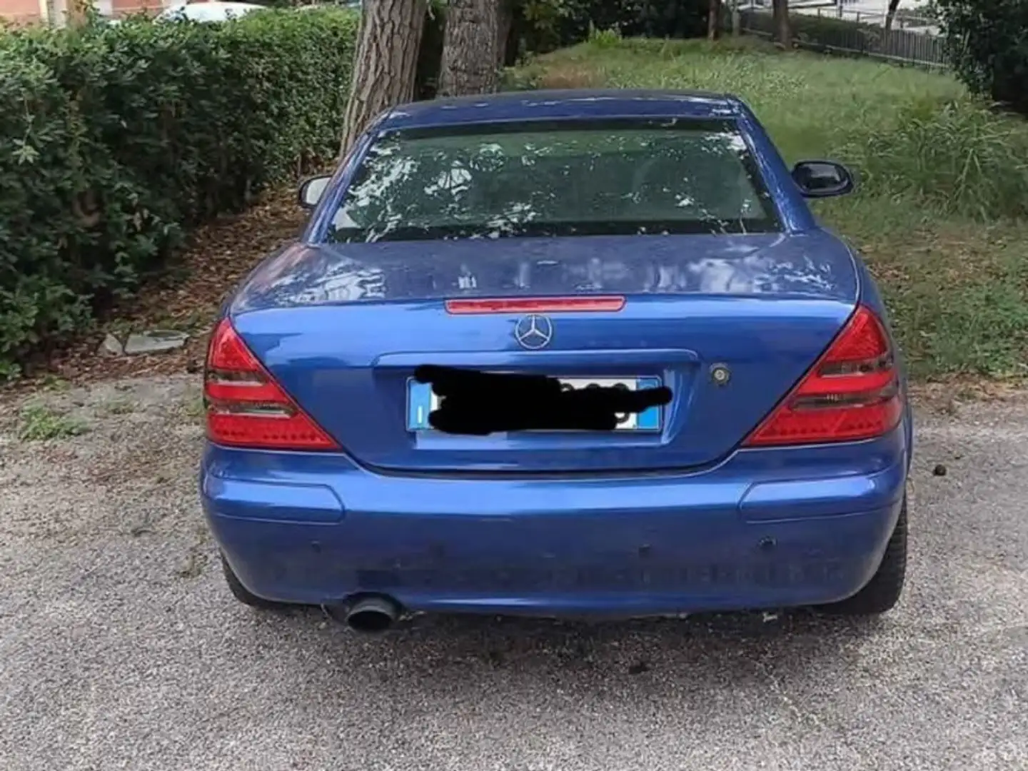 Mercedes-Benz SLK 200 k Bleu - 2