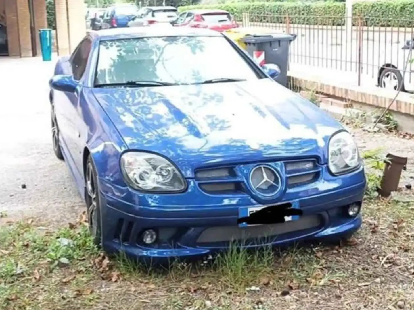 Mercedes-Benz SLK 200 k Bleu - 1