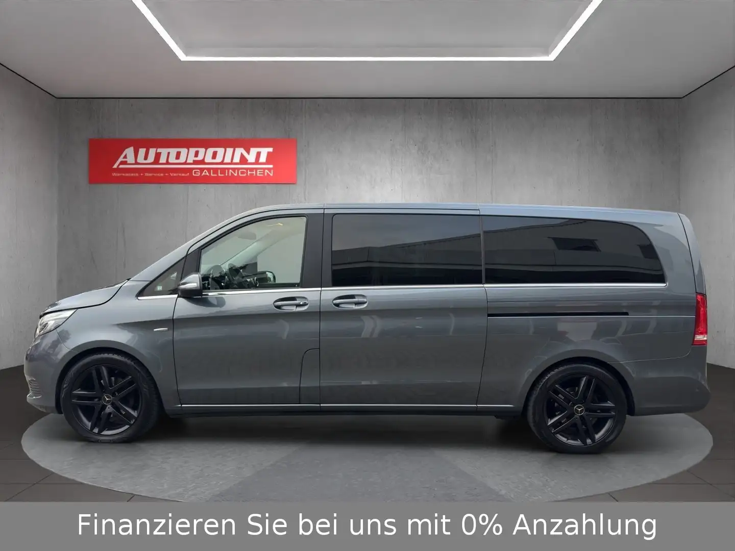 Mercedes-Benz V 220 V220CDI AVANTG/EDITION extralang Rollstuhlfahrer Grau - 2