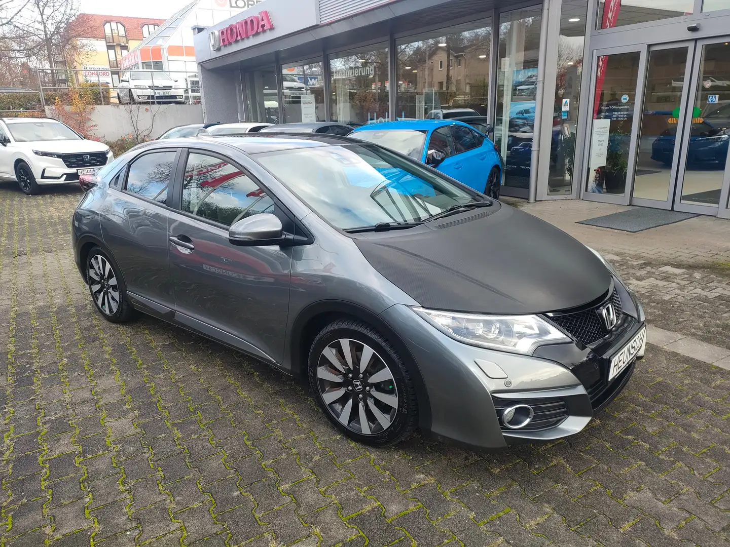 Honda Civic Civic Diesel 1.6 i-DTEC Executive Gris - 1