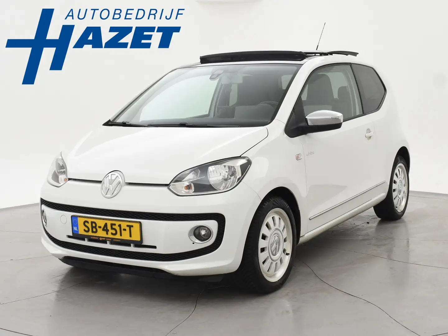 Volkswagen up! 1.0 HIGH UP! WHITE + SCHUIFDAK PANORAMA STOELVERW. Blanco - 1