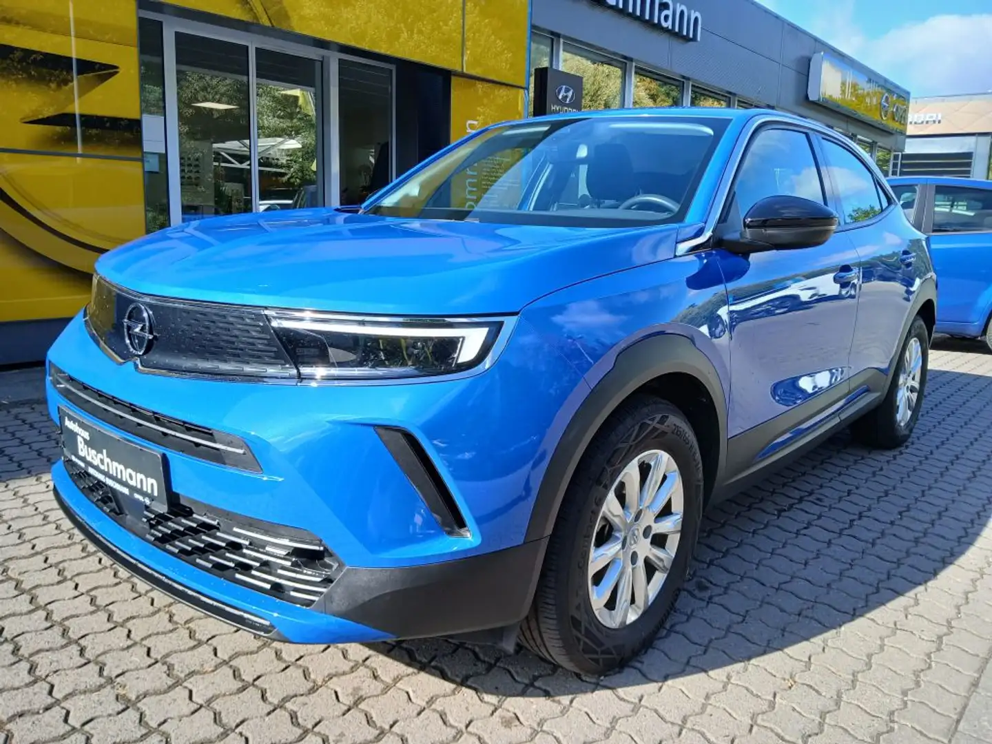 Opel Mokka-E Edition +11KW+3-PHASIG+RFK+LENKR.+SITZH. Blau - 1