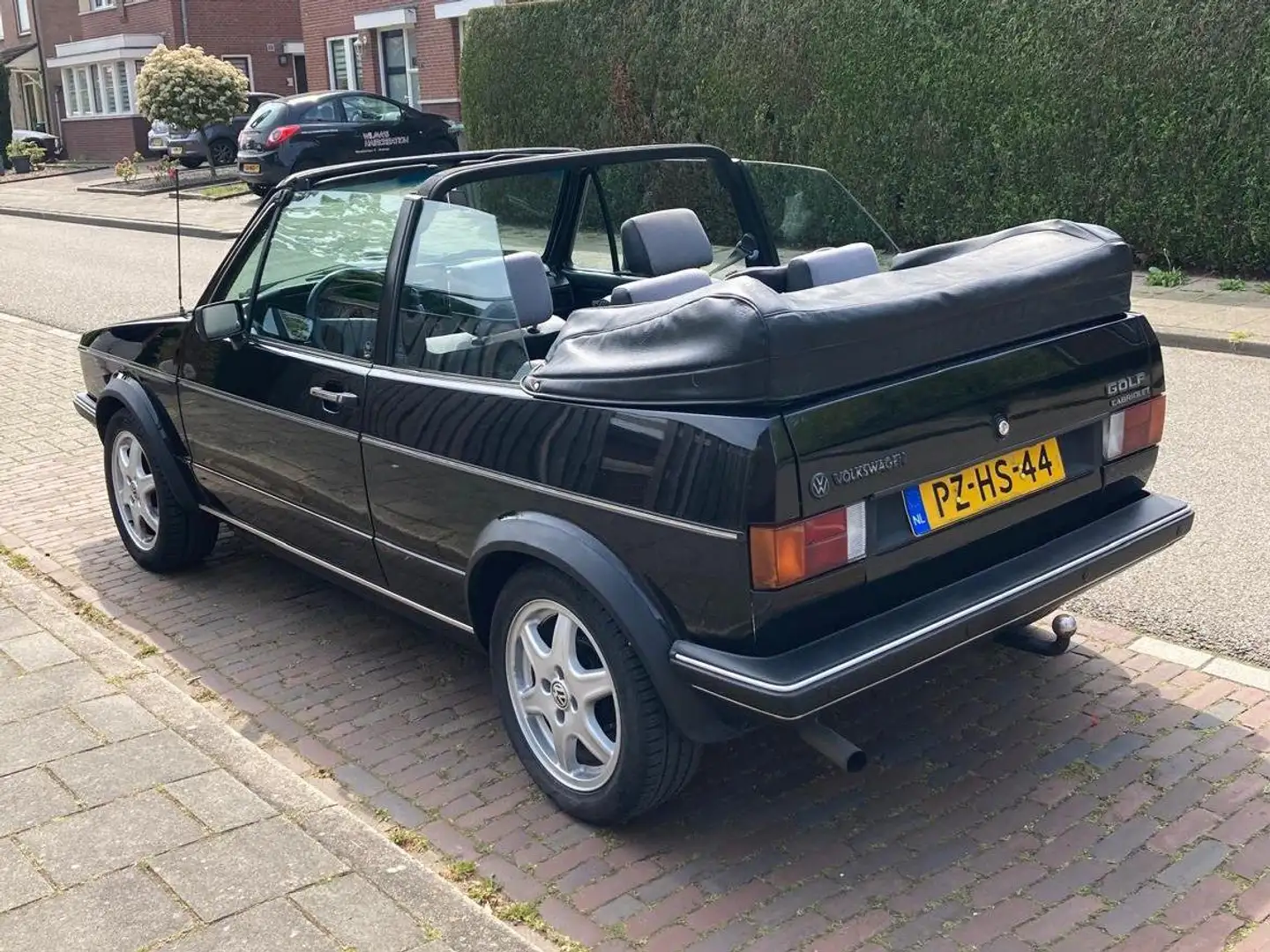 Volkswagen Golf 1.8 Cabriolet K6 1988 Zwart Zwart - 2