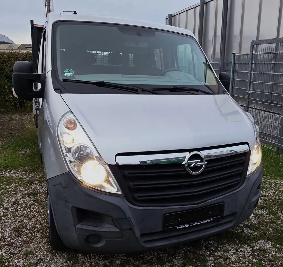 Opel Movano B Pritsche Maxi L3H1  2.Hand+AHK+ Silber - 2