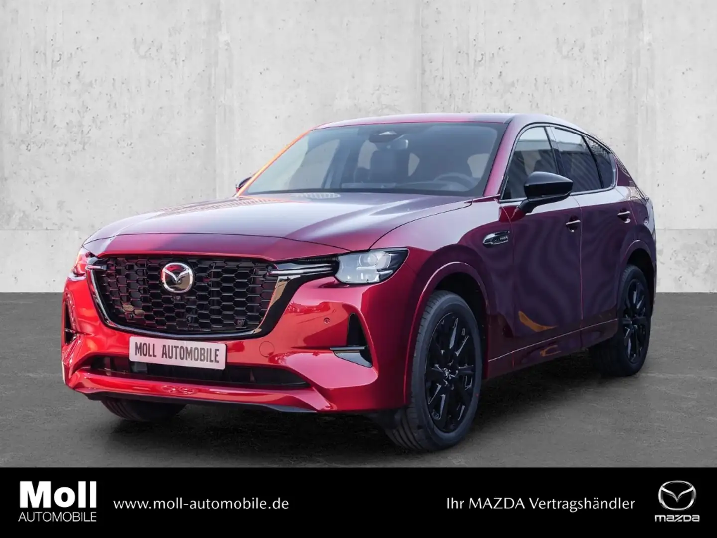Mazda CX-60 HOMURA 2025 3.3L e-SKYACTIV-D 254PS AWD Con&Sound- Rot - 1