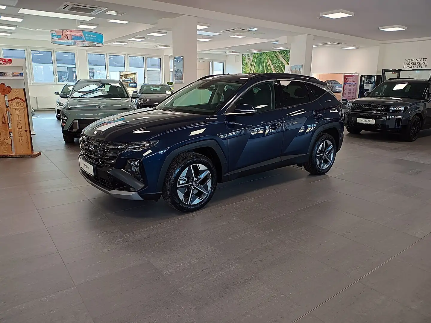 Hyundai TUCSON Tucson 1,6 T-GDI 2WD GO! DCT *ACC*LED*Navi*Klima* Blau - 2