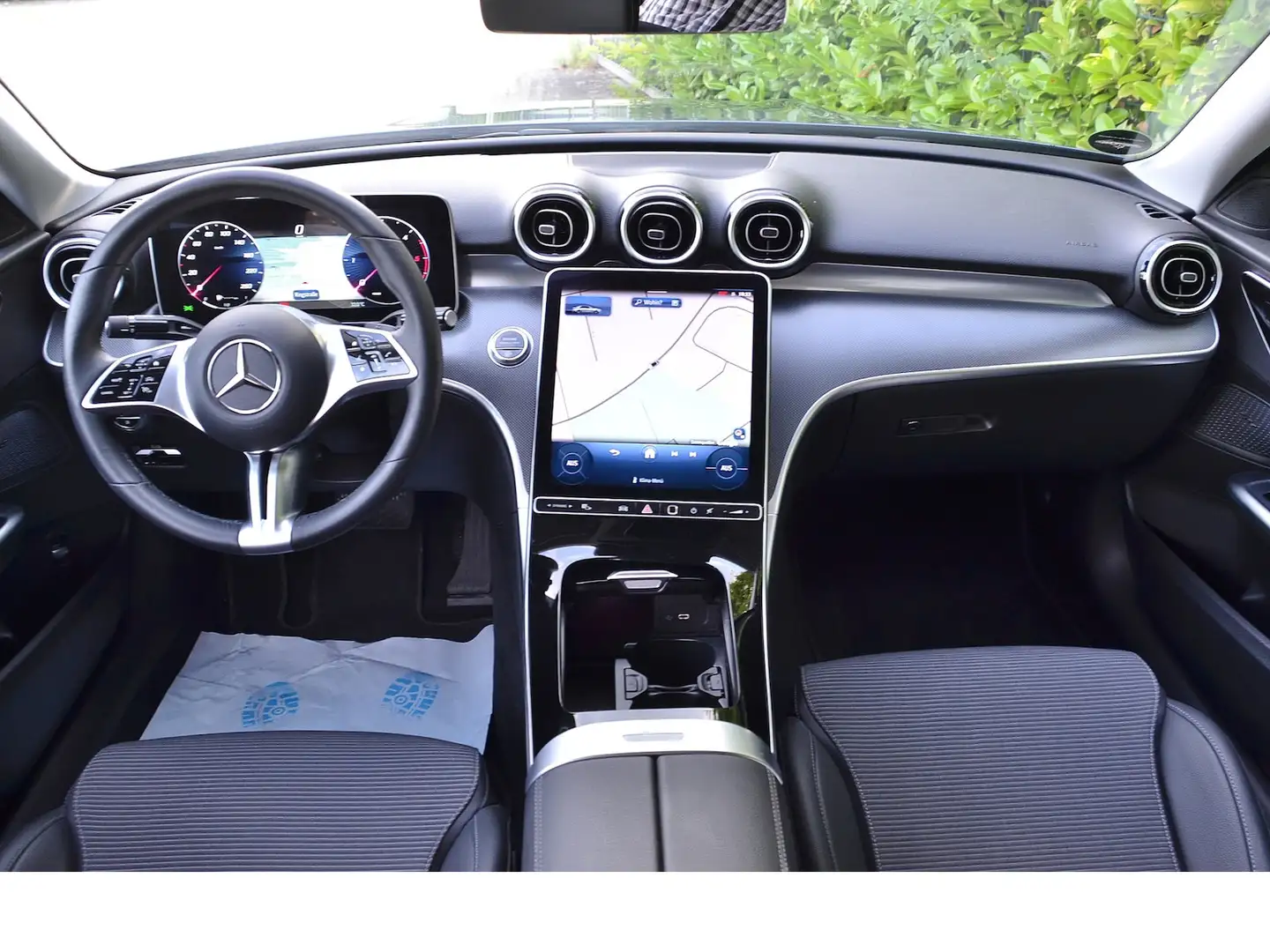 Mercedes-Benz C 200 d Avantgarde Advanced (Park AHK LR-Hzg 360 Bleu - 2