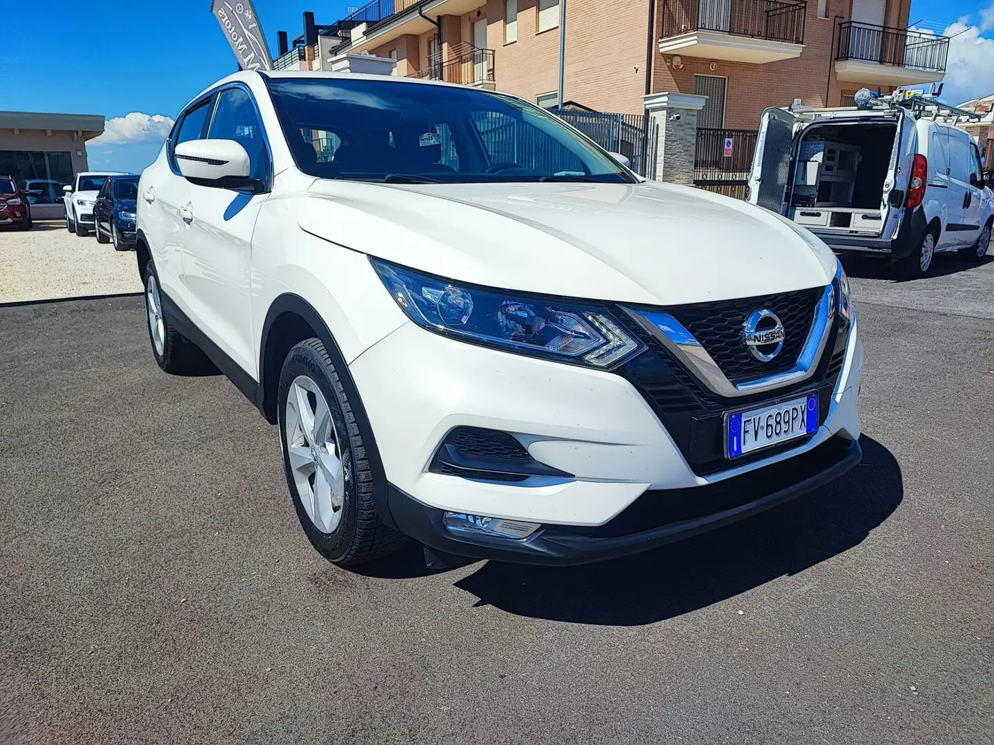 Nissan Qashqai Qashqai II 2017 1.5 dci Acenta 115cv dct Bianco - 2