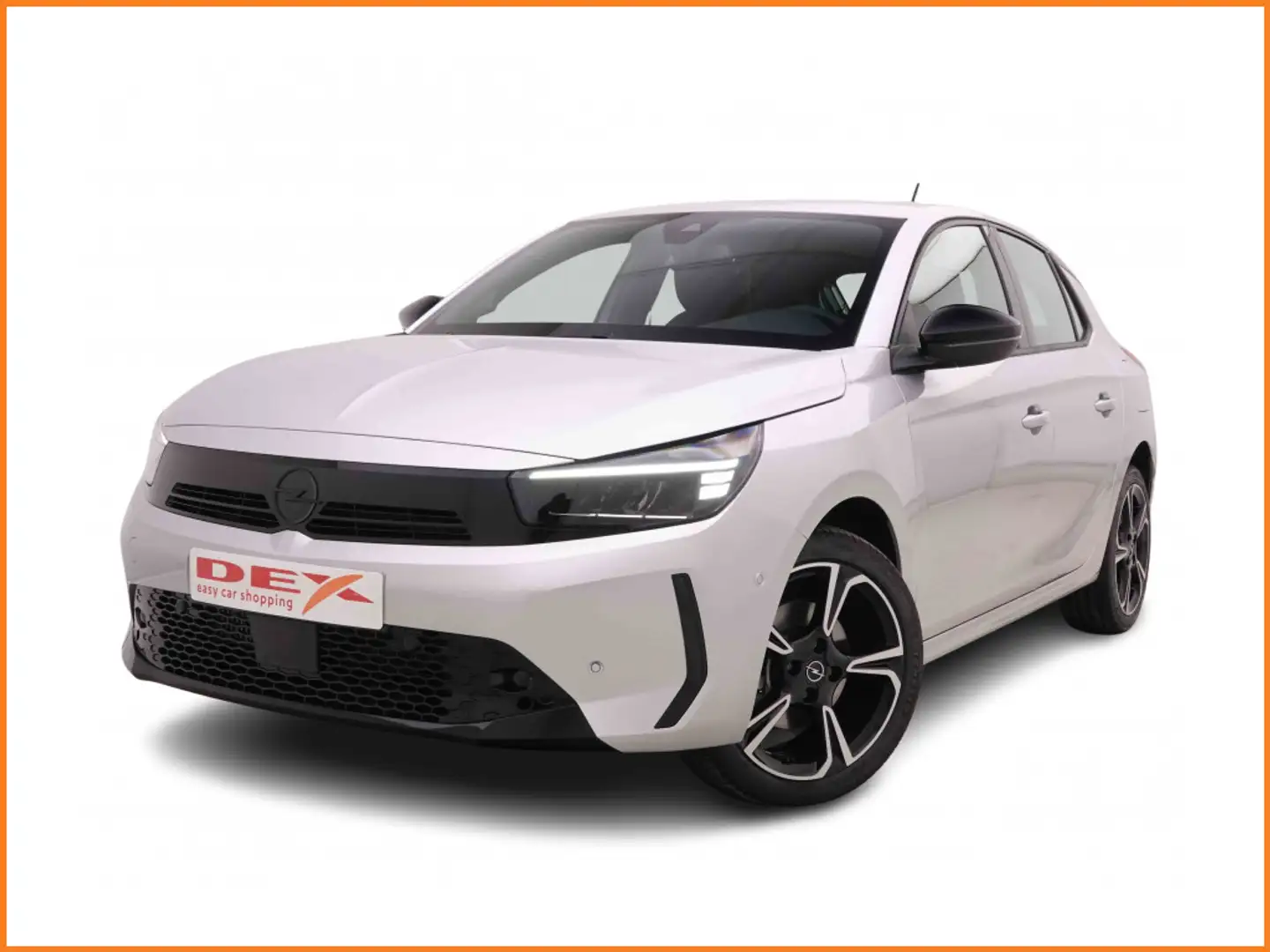 Opel Corsa 1.2 T Hybrid 110 eDCT6 GS line + Alu17 Zilver - 1