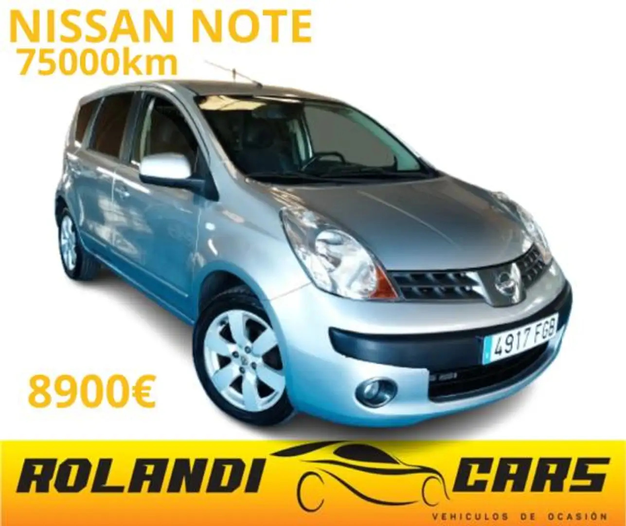 Nissan Note Monovolumen 80cv Manual de 5 Puertas Plateado - 1