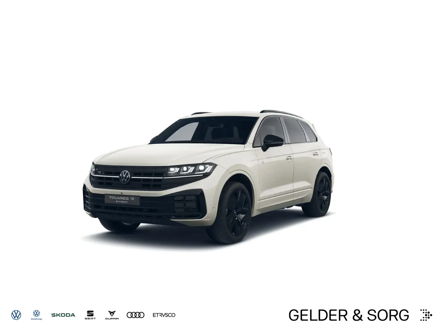 Volkswagen Touareg R 3.0 V6 Hybrid 4M AHK*LUFT*LEDER*21ZOLL Beige - 1