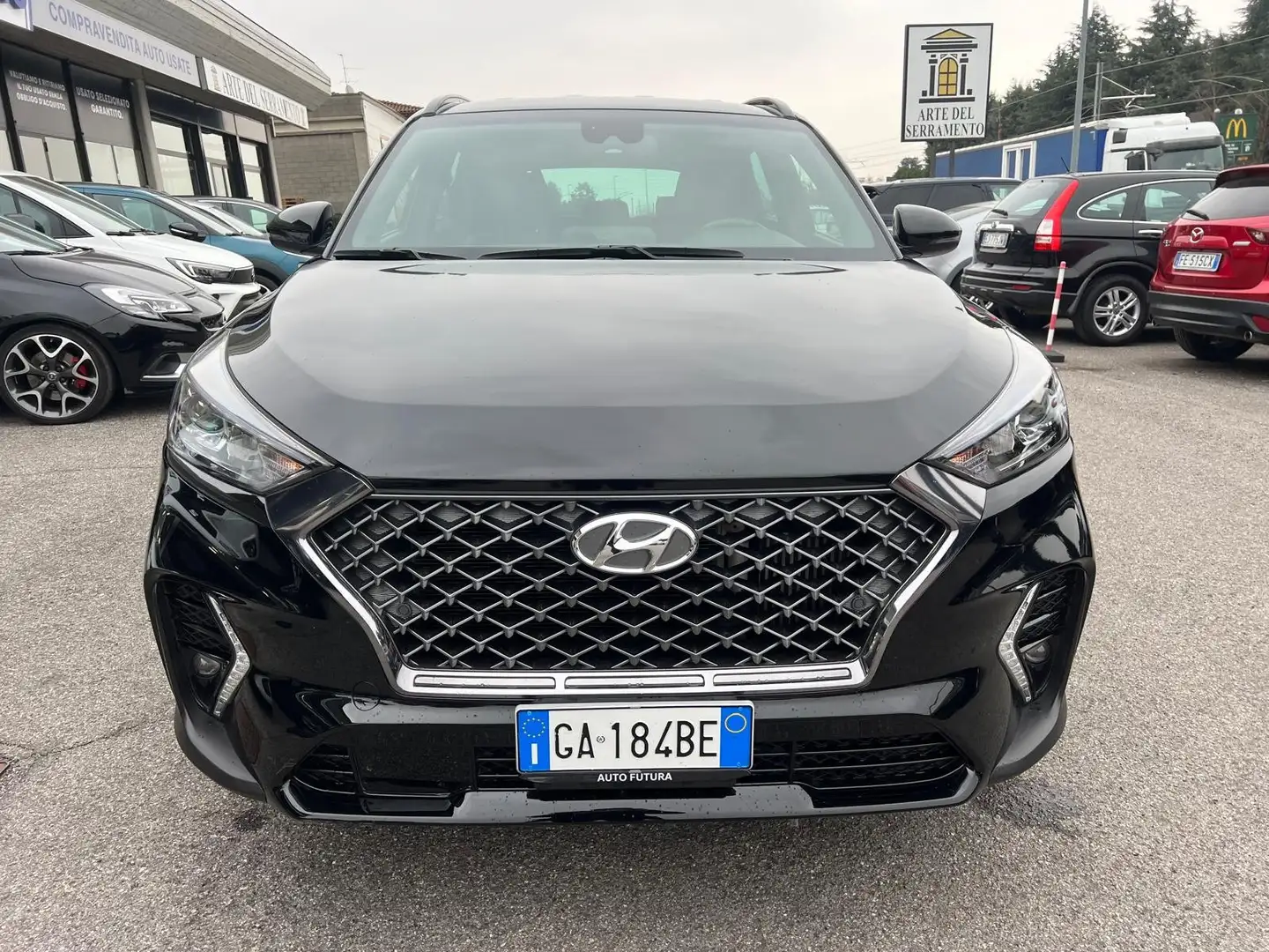 Hyundai TUCSON 1.6 crdi 48V NLine 2wd 136cv dct Nero - 2
