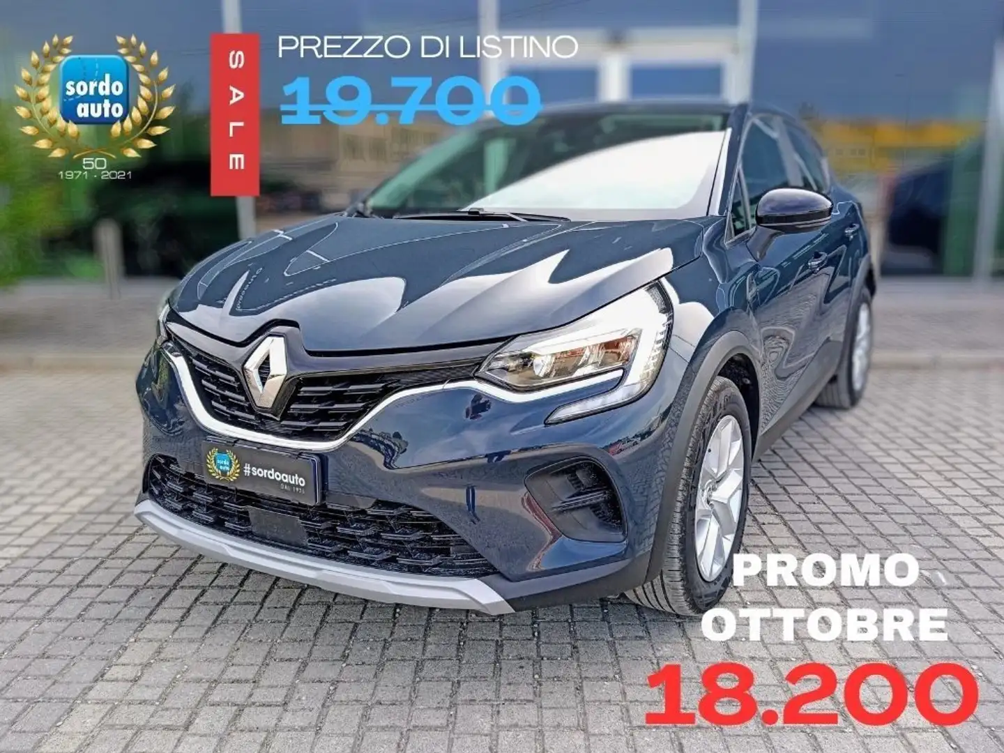 Renault Captur TCe 100 CV GPL Equilibre Bleu - 1
