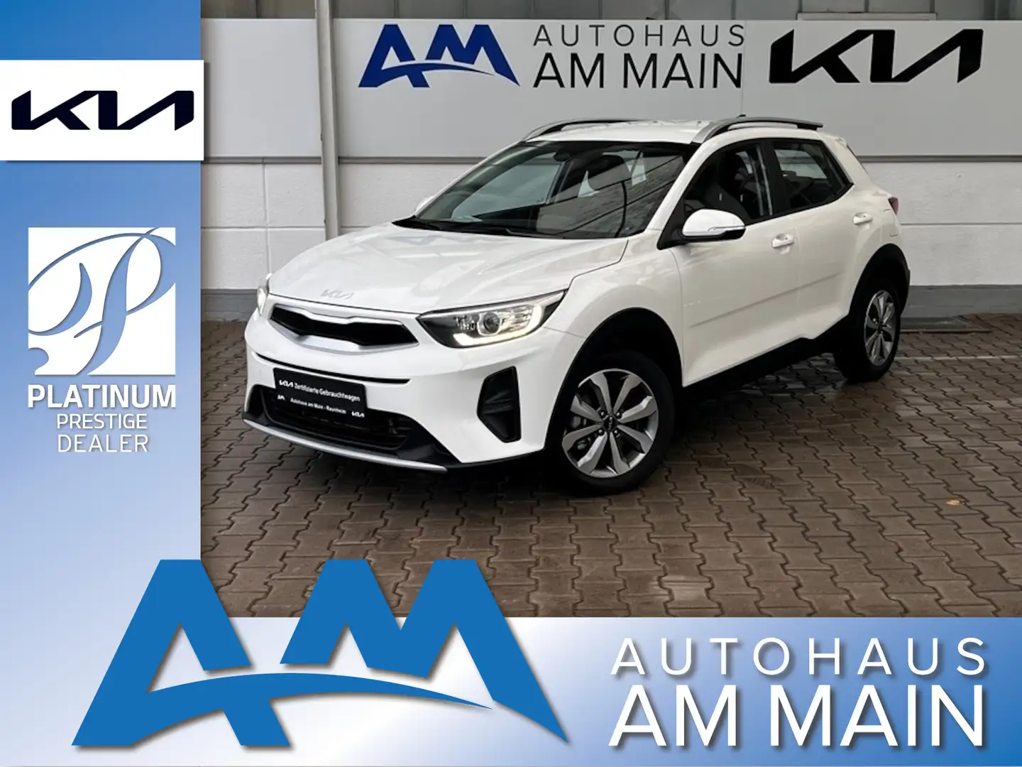 Kia Stonic 1.0T DCT VISION | NAVI | KAMERA | PDC Weiß - 1