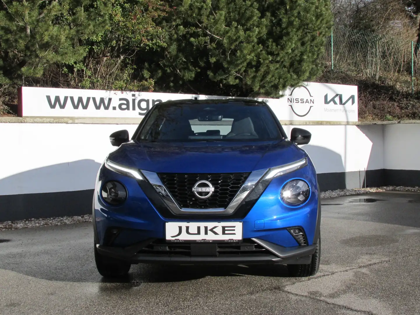 Nissan Juke 1,0 DIG-T N-Connecta+ Sommeraktion!! Blau - 2