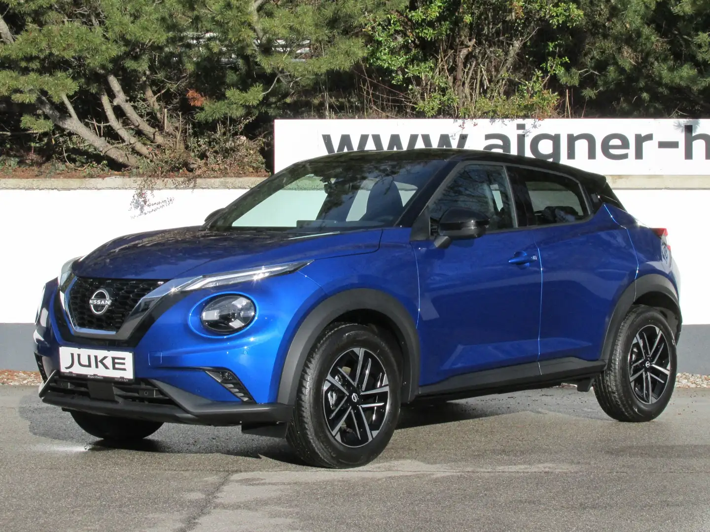 Nissan Juke 1,0 DIG-T N-Connecta+ Sommeraktion!! Blau - 1